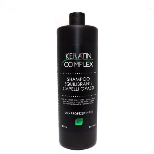 Keratin Complex Shampoo Equilibrante Capelli Grassi 800ml Cod. 0758